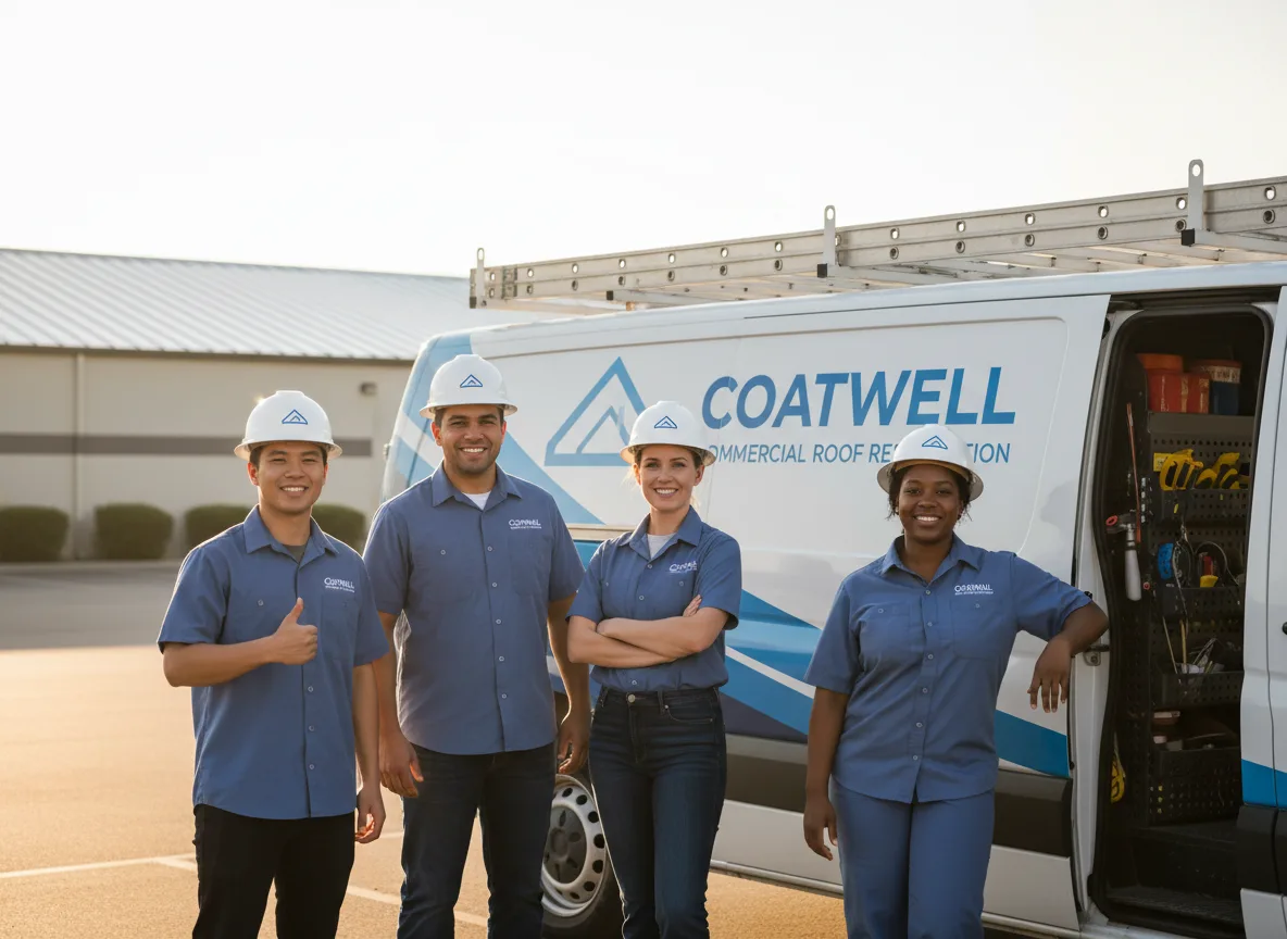 Commercial roof coating company in Chester, MD